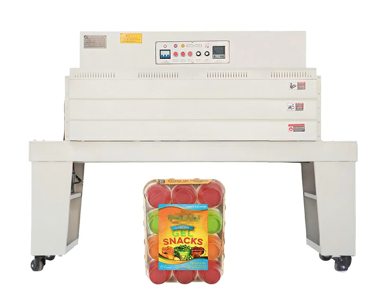 Automatic Box Case Carton Packing System With Heat Shrink Machine