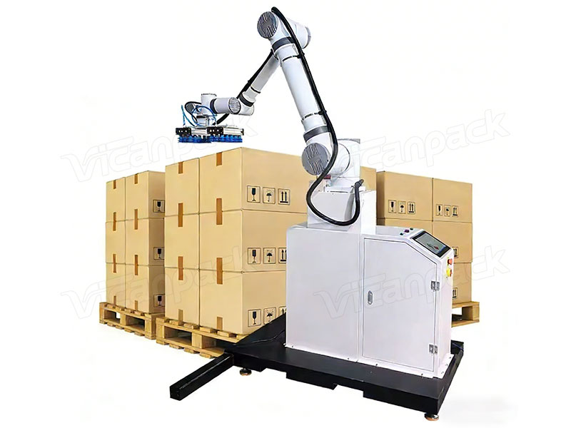 Automatic Box Case Carton Packing System With Heat Shrink Machine
