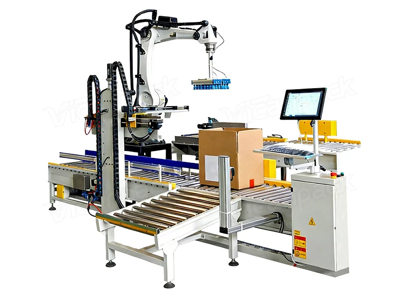High Efficiency Collaborative Case Packer Robotic Case Packer