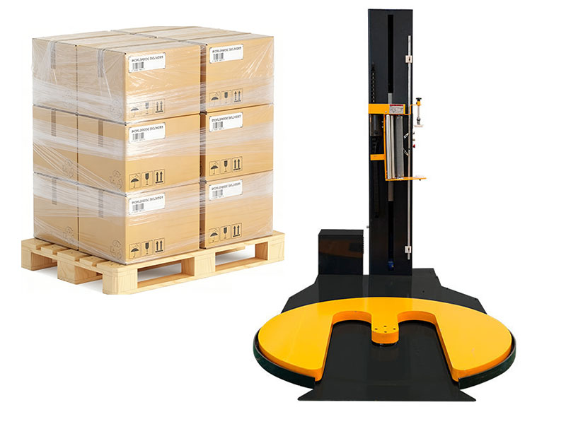 Automatic Box Case Carton Packing System With Heat Shrink Machine