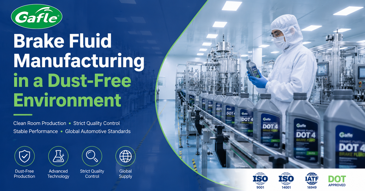 Brake Fluid Manufacturing in a Dust-Free Environment