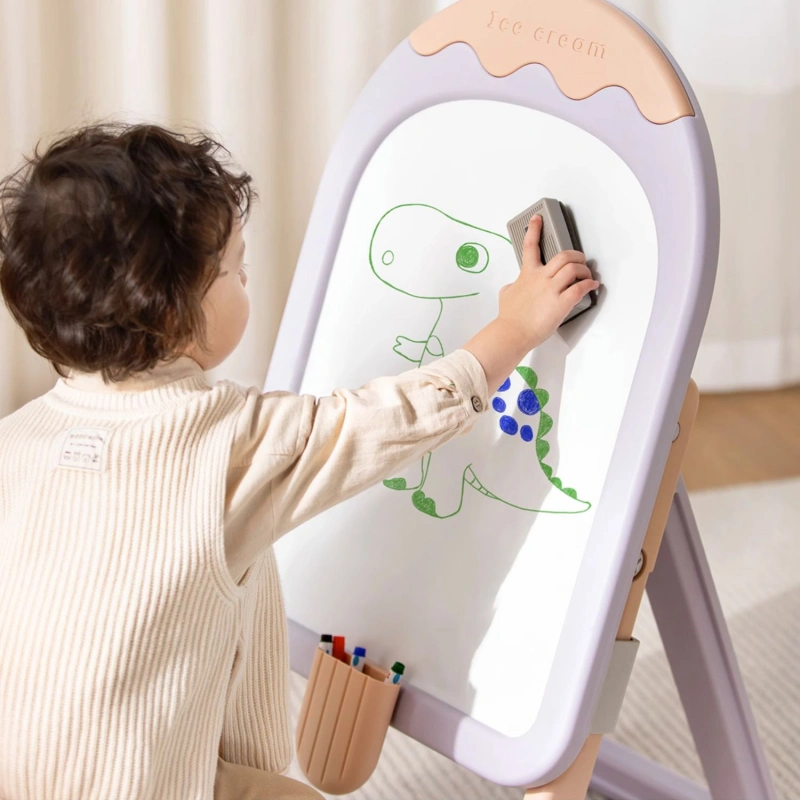 ice cream design drawing board