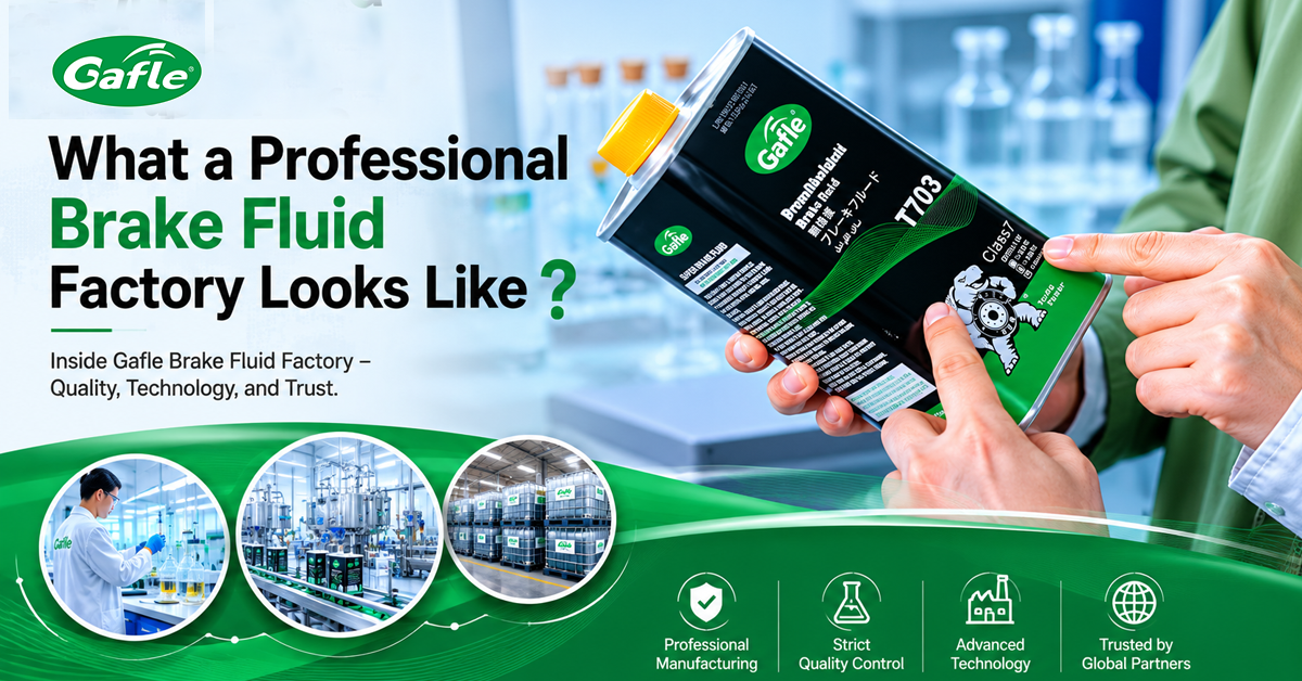 What a Professional Brake Fluid Factory Looks Like ?