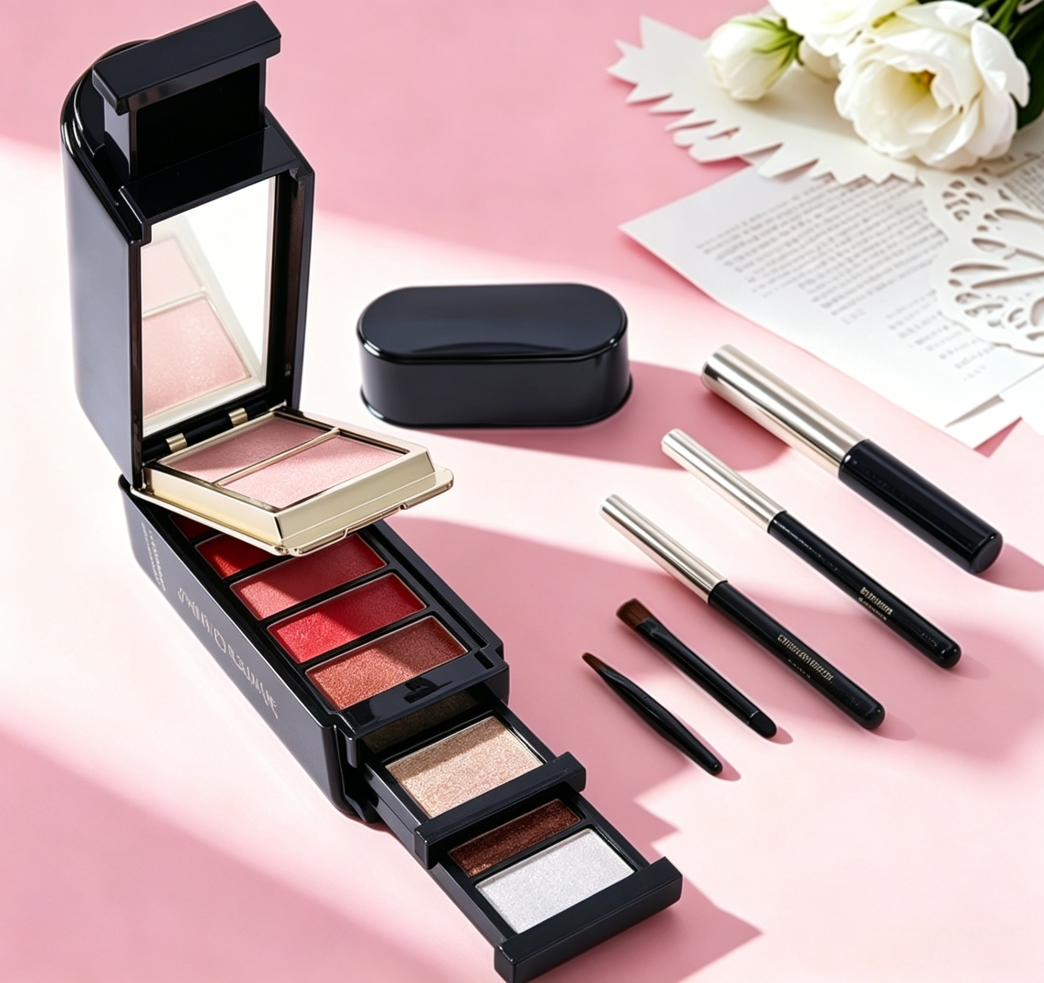 Multi-use all-in-one palette, friendly for makeup newbies