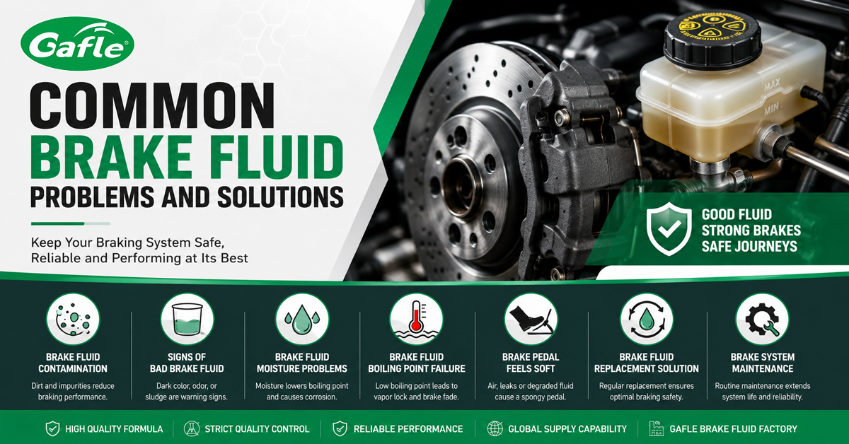 Common Brake Fluid Problems and Solutions Common Brake Fluid Problems and Solutions