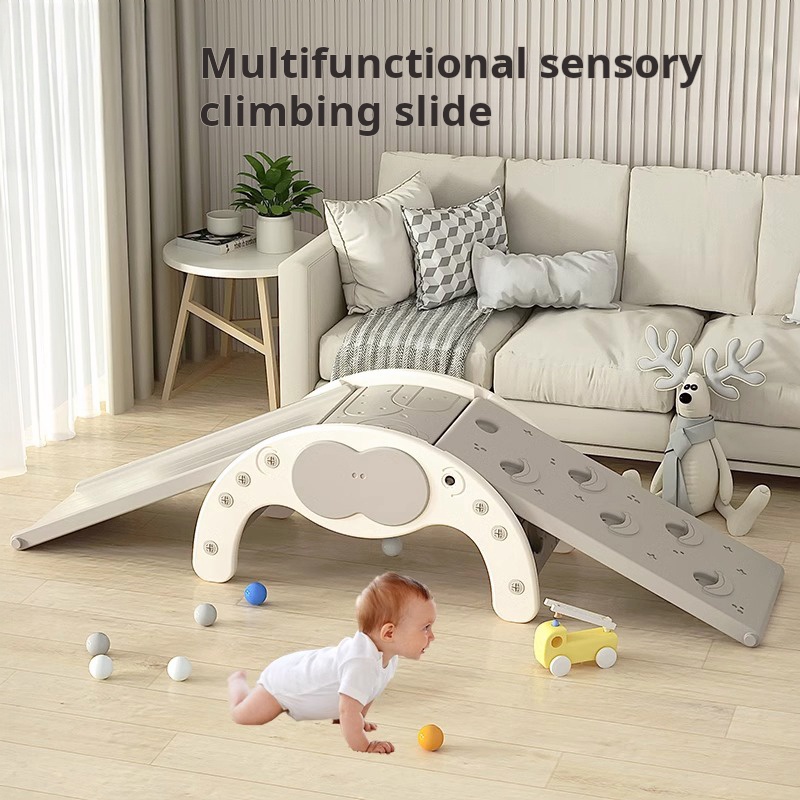 sensory play climbing and slide set