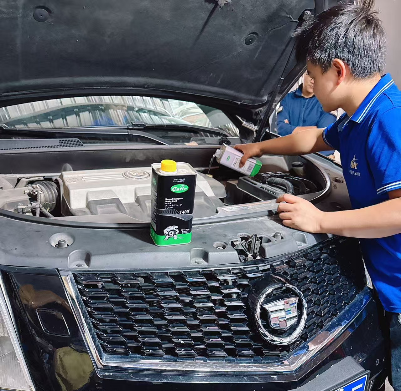 Cadillac Owner Chooses Gafle Brake Fluid Maintenance Kit for Premium Brake Protection