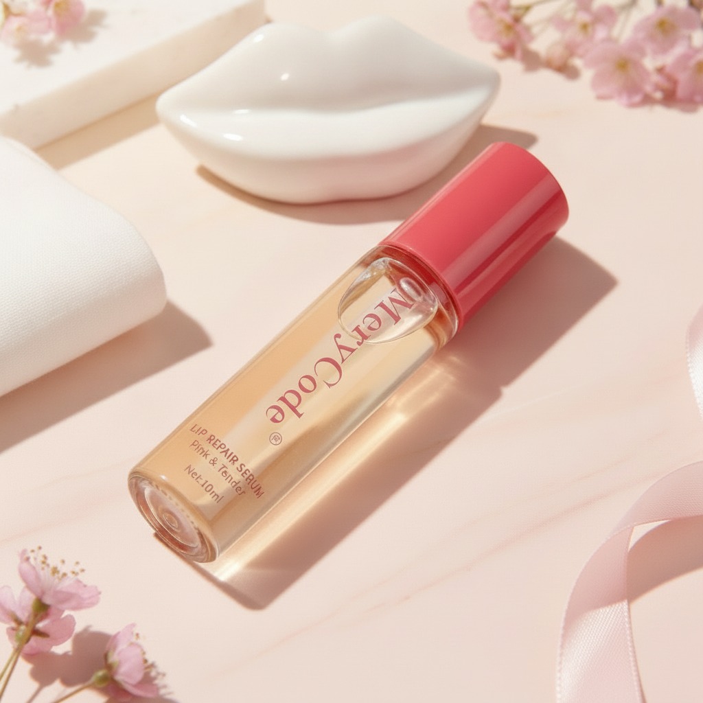 aceite labial con sabor a frutas