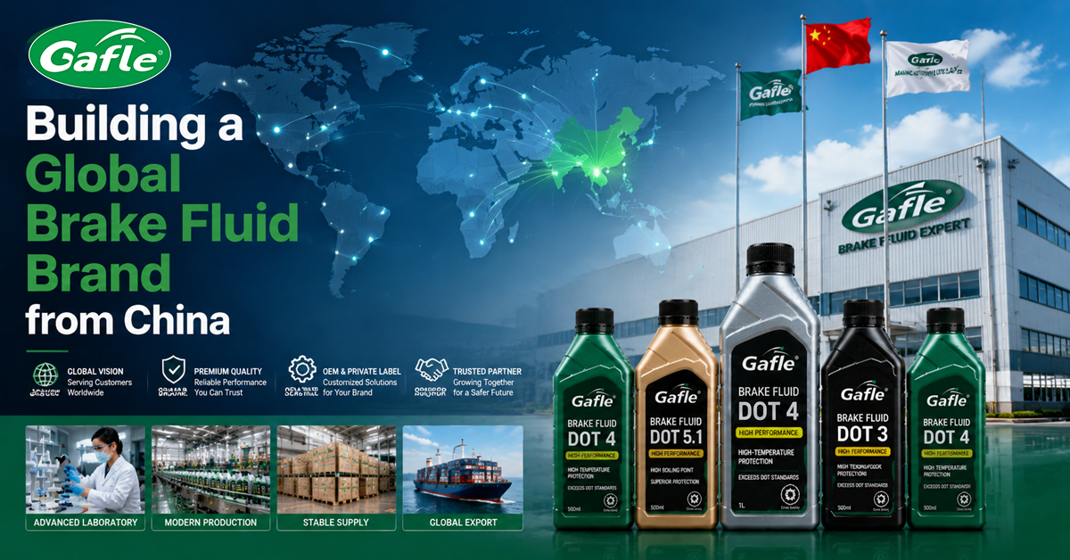 Building a Global Brake Fluid Brand from China
