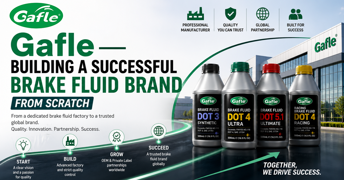 Gafle——Building a Successful Brake Fluid Brand from Scratch