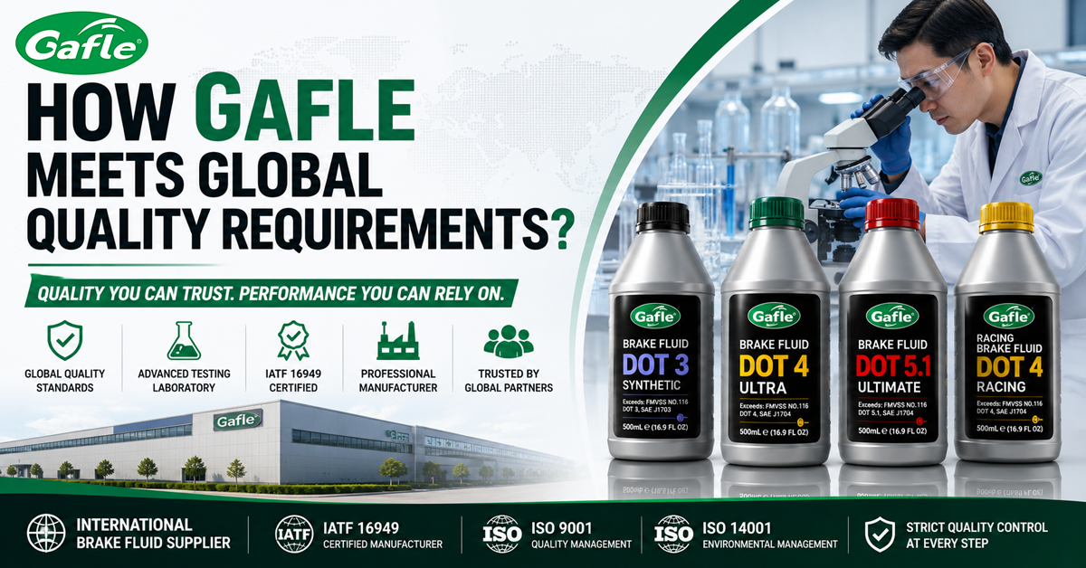 How Gafle Meets Global Quality Requirements？