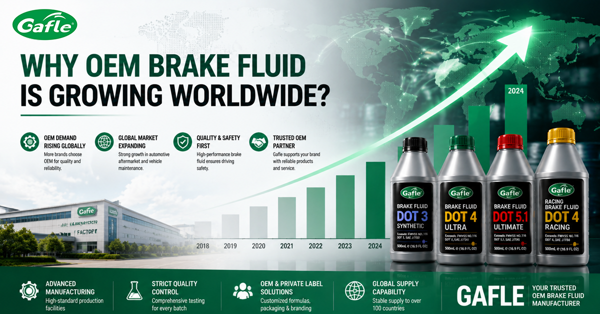 Why OEM Brake Fluid Is Growing Worldwide?