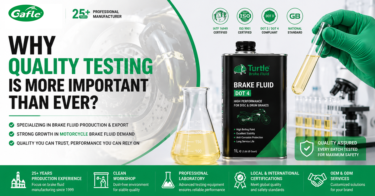 Brake Fluid Quality Testing