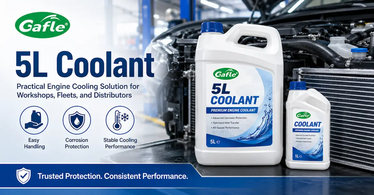 5L Coolant: Practical Engine Cooling Solution for Workshops, Fleets, and Distributors