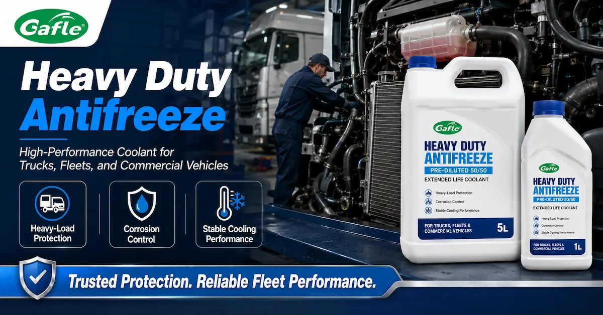 Heavy Duty Antifreeze: High-Performance Coolant for Trucks, Fleets, and Commercial Vehicles