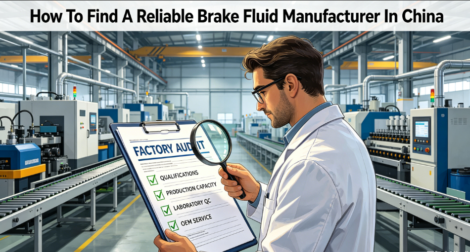 Chinese brake fluid factory