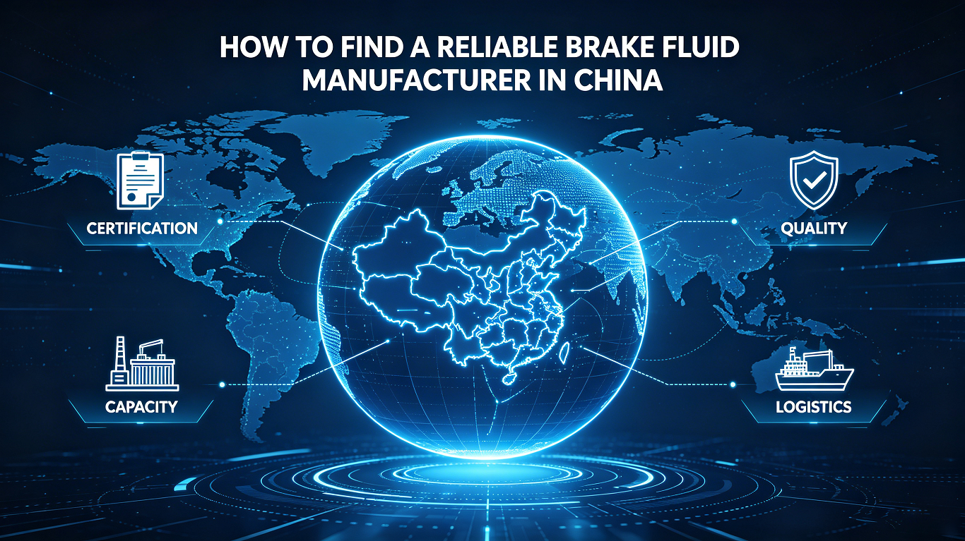 How To Find A Reliable Brake Fluid Manufacturer In China