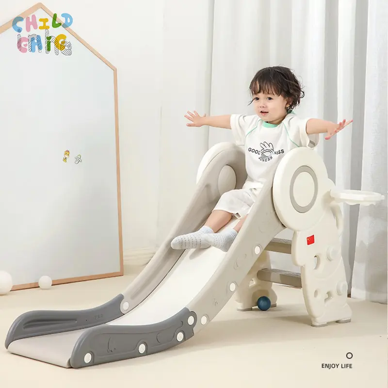 Spaceman Shaped Kids Slide Wholesaler