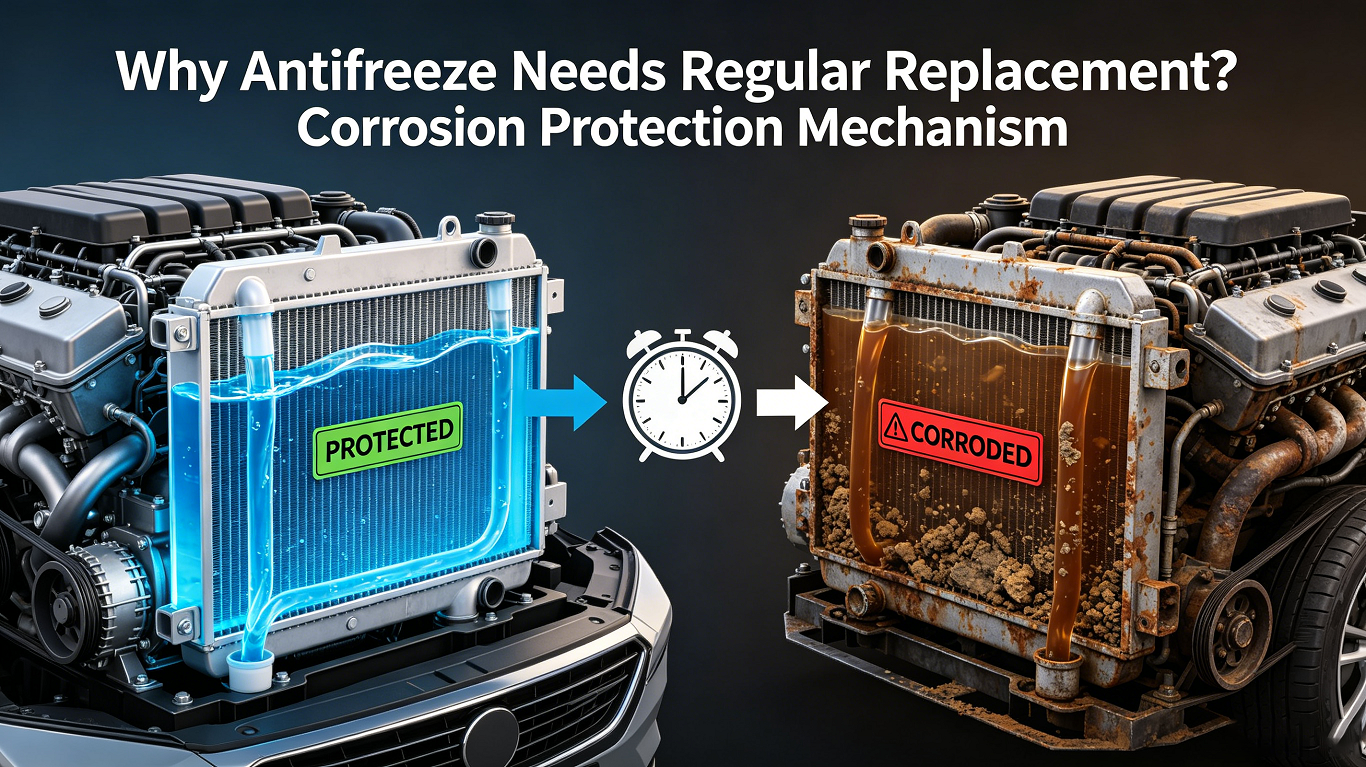 Why Antifreeze Needs Regular Replacement? Corrosion Protection Mechanism