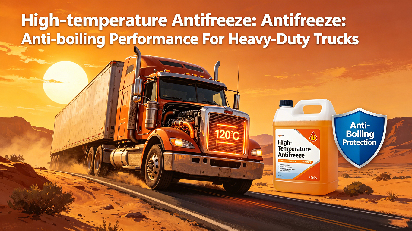 High-temperature Antifreeze: Anti-boiling Performance For Heavy-Duty Trucks