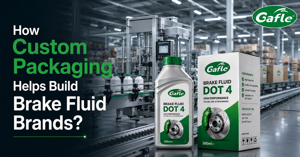 How Custom Packaging Helps Build Brake Fluid Brands?