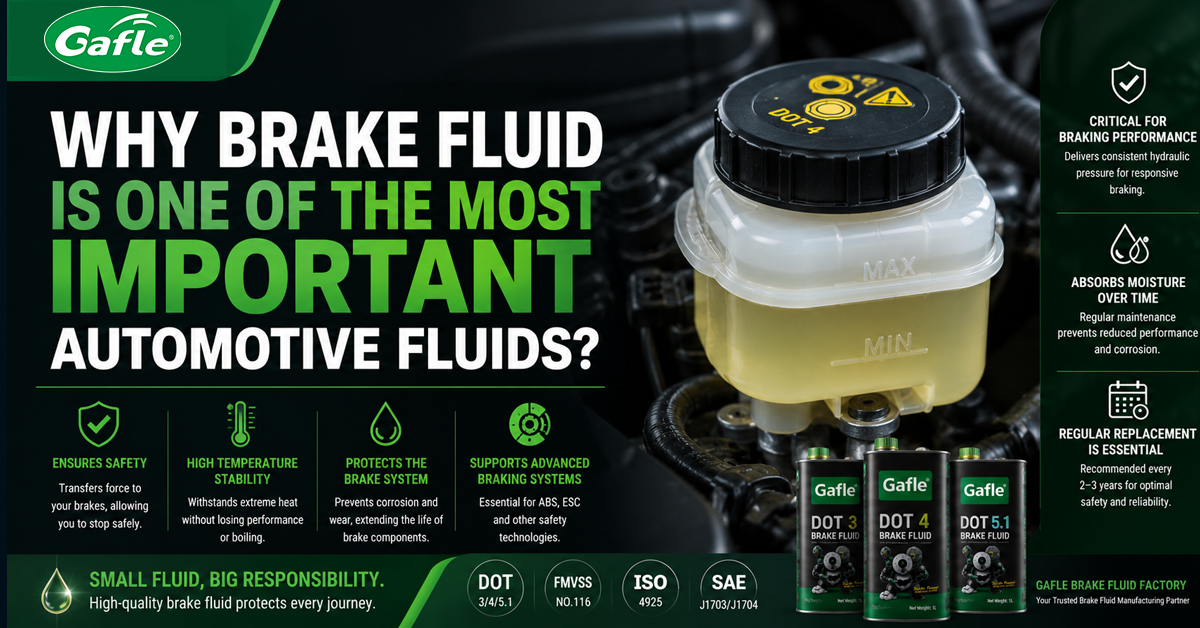 Why Brake Fluid Is One of the Most Important Automotive Fluids?