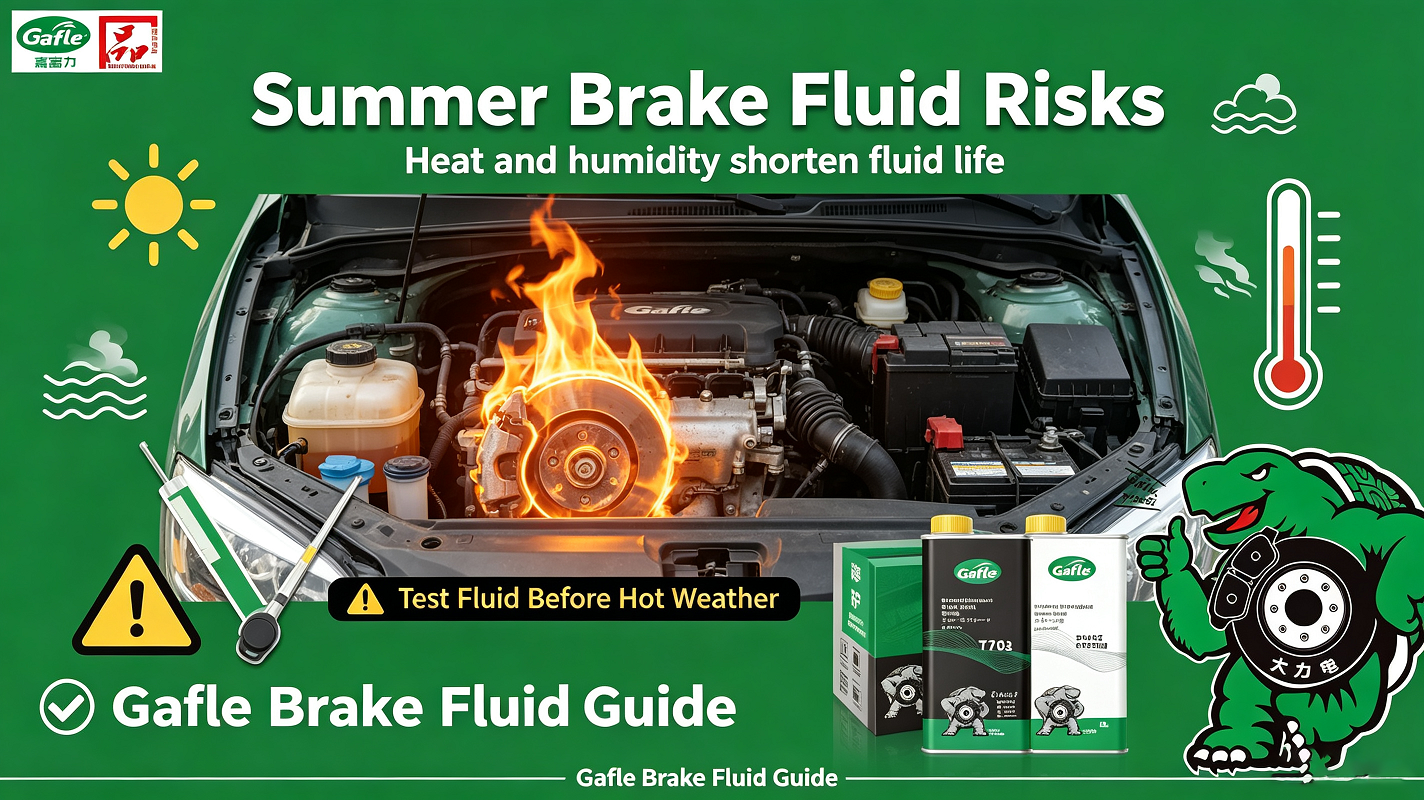 Hot Weather Shortens Brake Fluid Lifespan Hot Weather Shortens Brake Fluid Lifespan