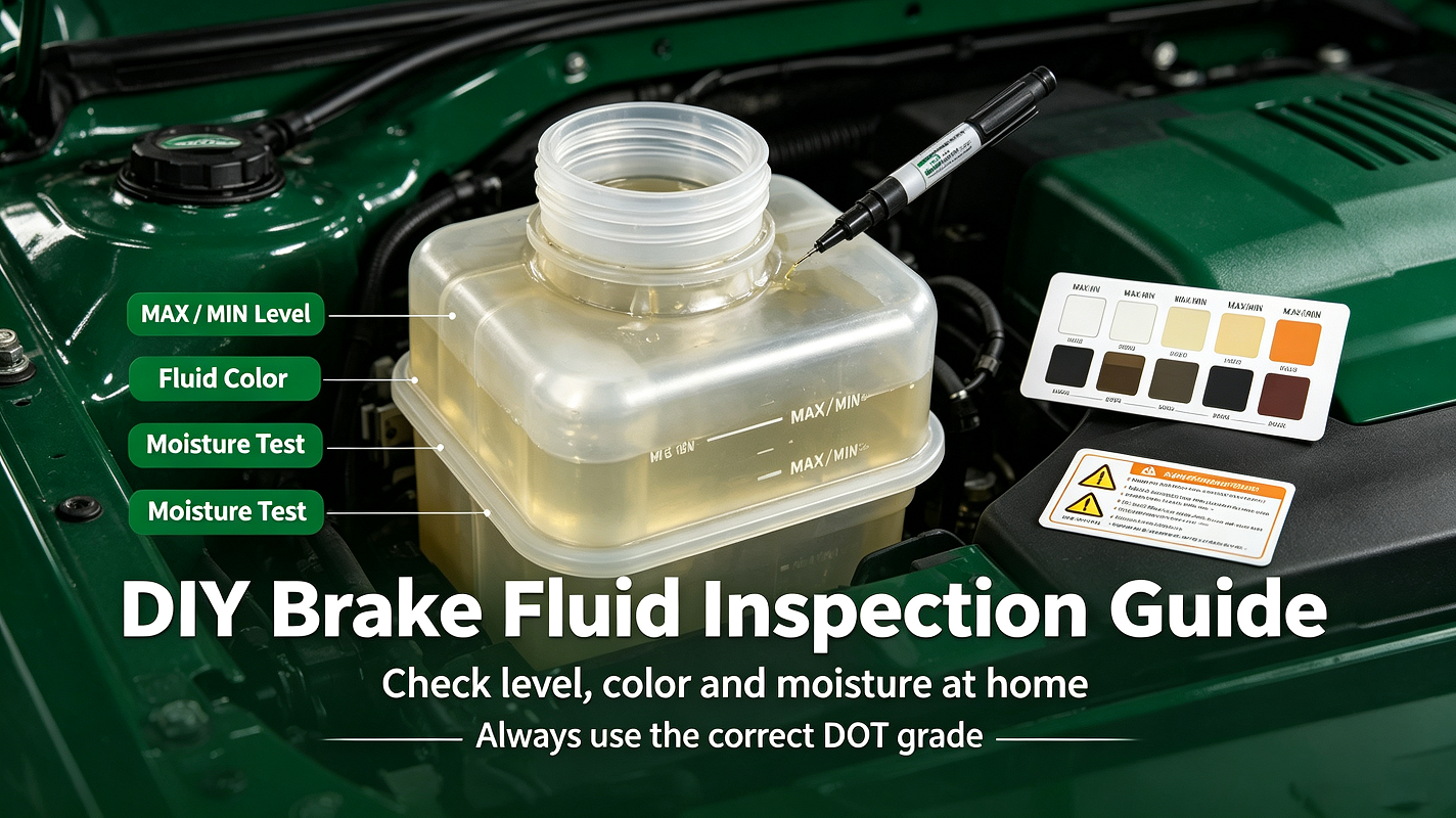 How To Inspect Brake Fluid Safely At Home