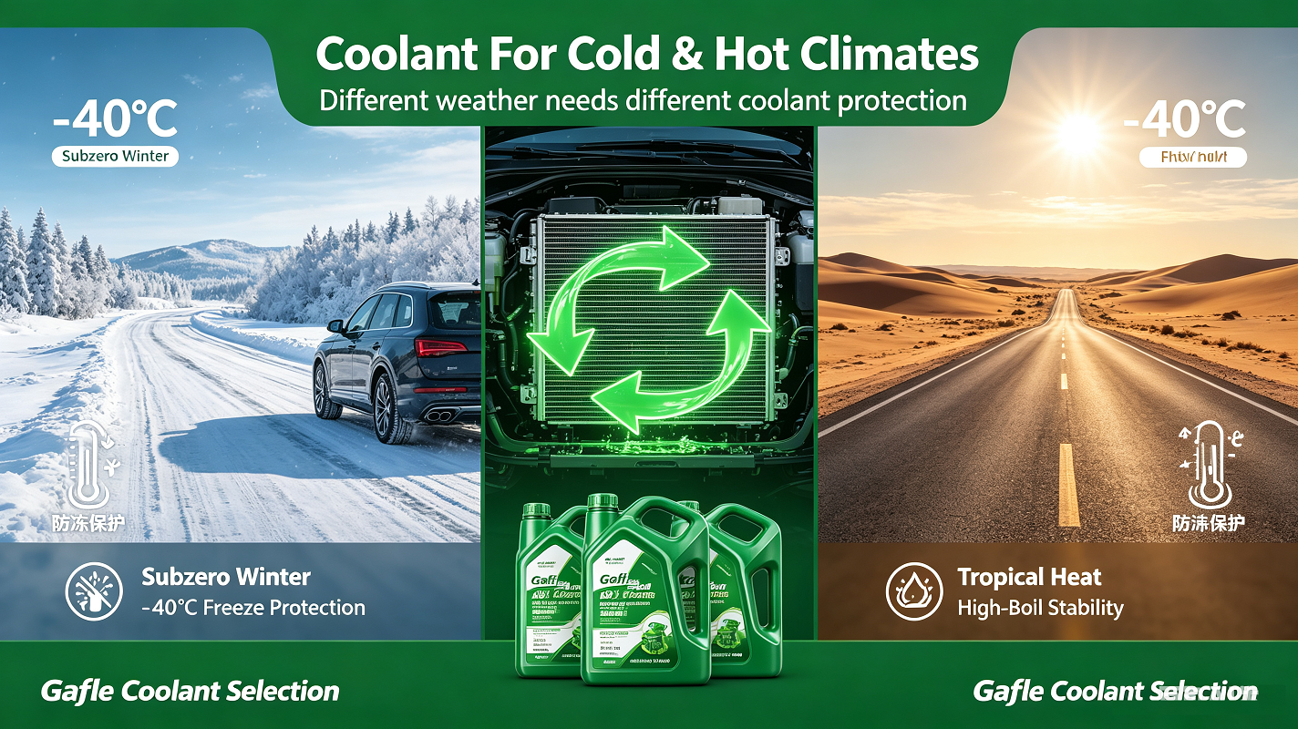 How To Pick Coolant For Extreme Cold & Hot Climates How To Pick Coolant For Extreme Cold & Hot Climates
