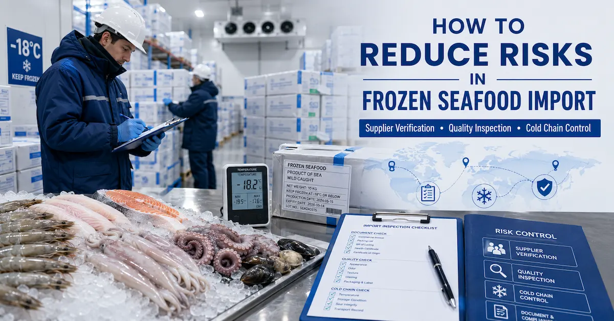 How to Reduce Risks in Frozen Seafood Import: A Practical Guide for Global Buyers