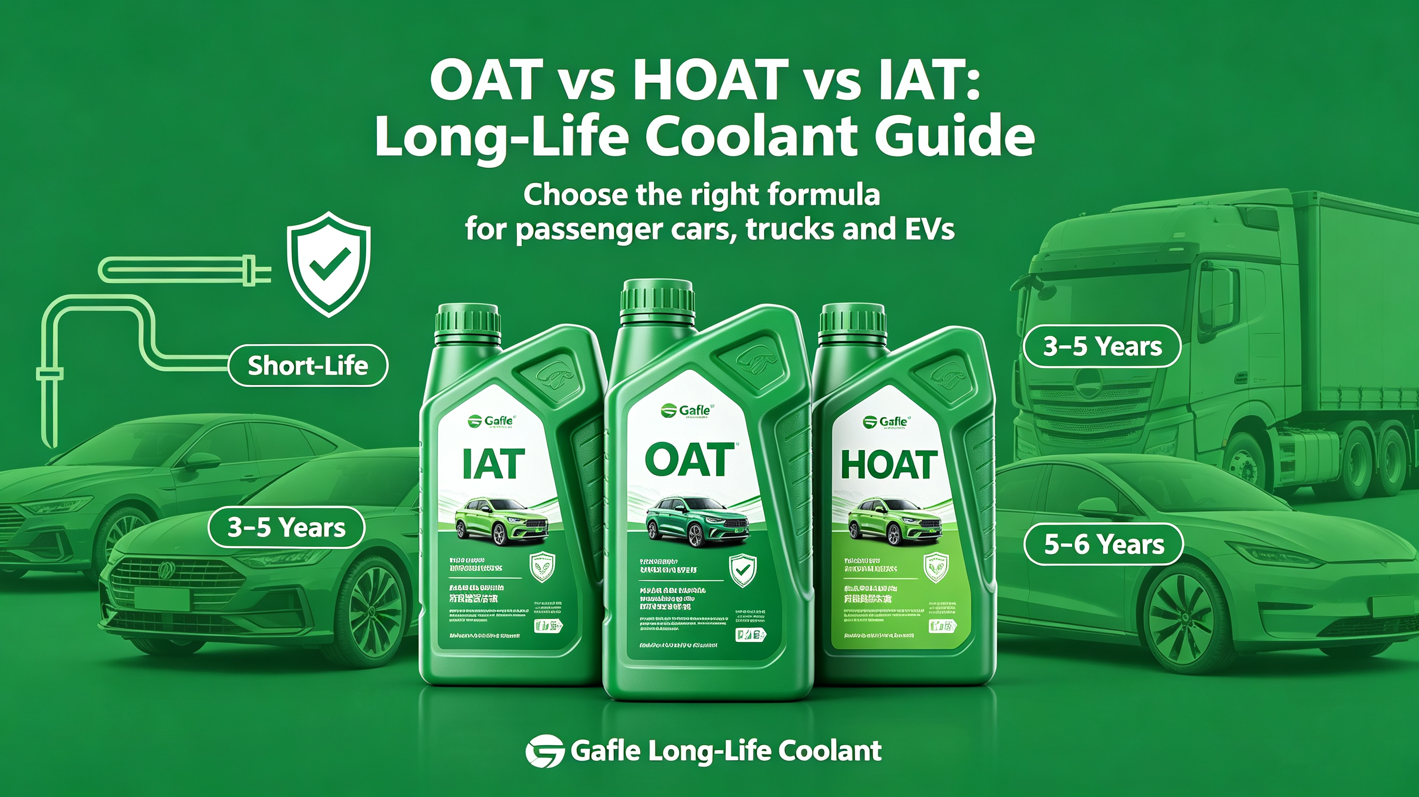 Long-Life OAT/HOAT Coolant Cuts Maintenance Frequency Long-Life OAT/HOAT Coolant Cuts Maintenance Frequency
