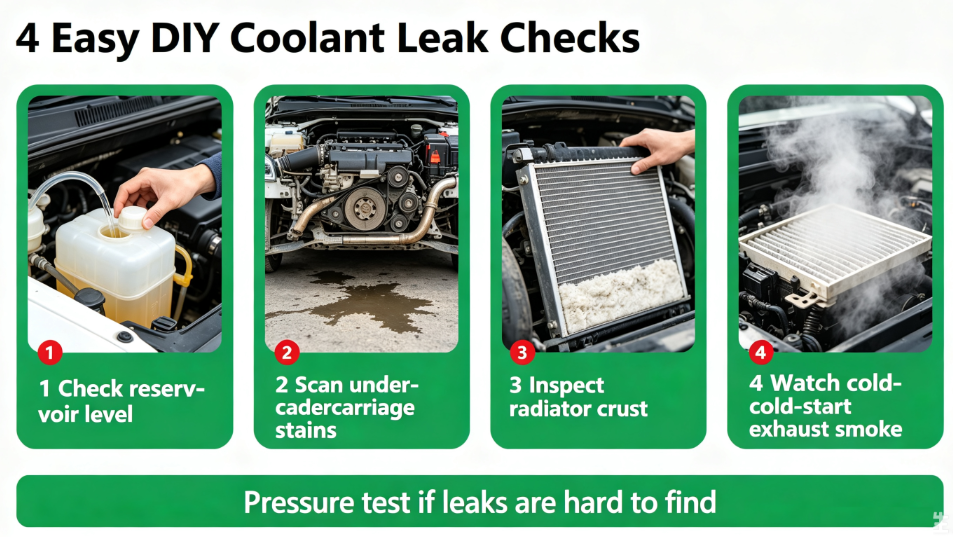 coolant leak