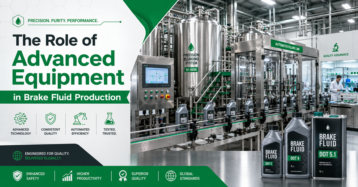 The Role of Advanced Equipment in Brake Fluid Production