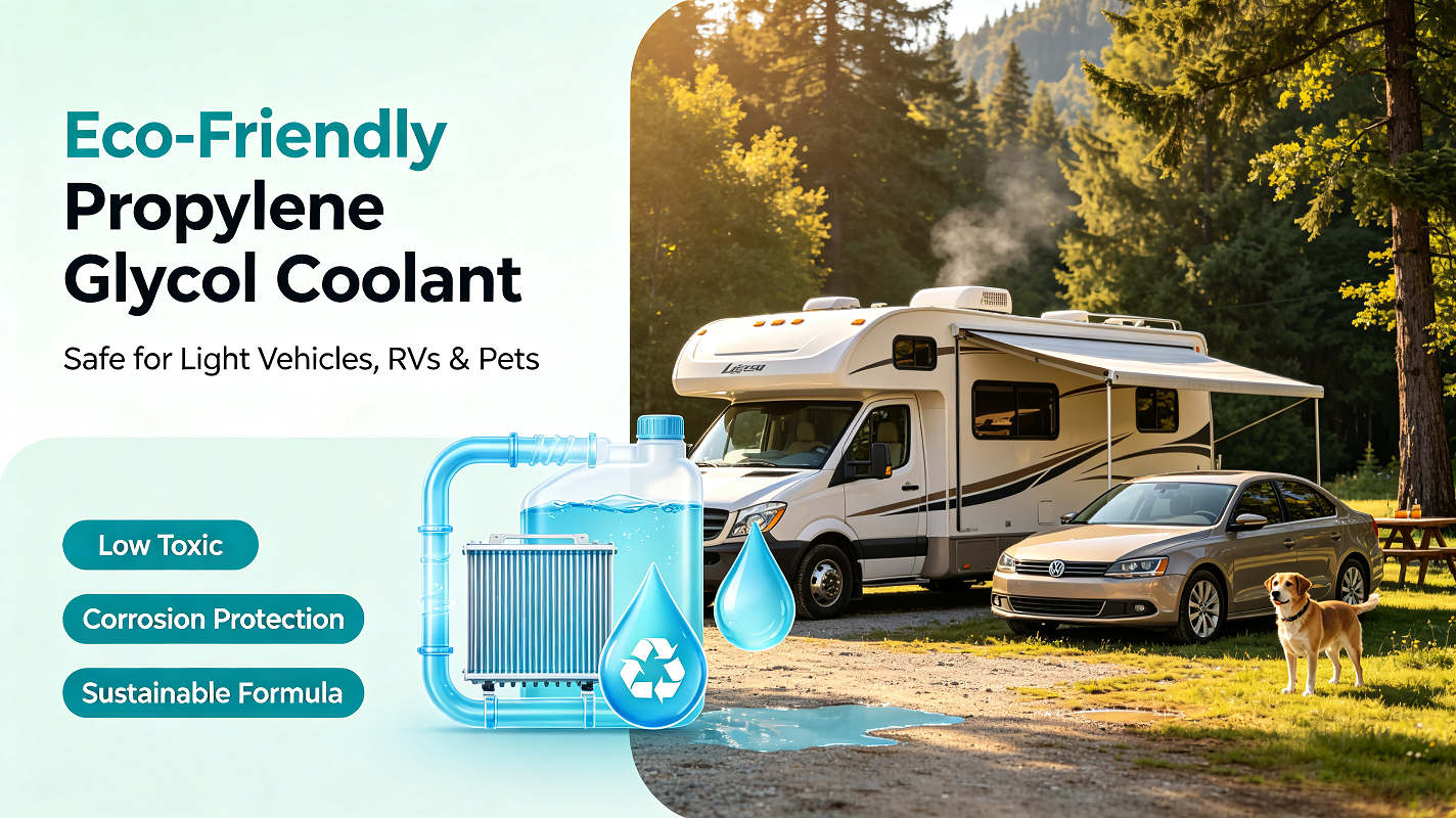 Eco-Friendly Propylene Glycol Coolant for RVs & Light Vehicles
