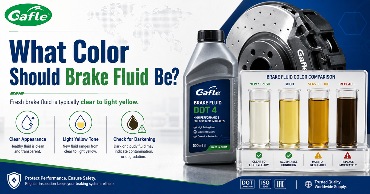 What Color Should Brake Fluid Be?