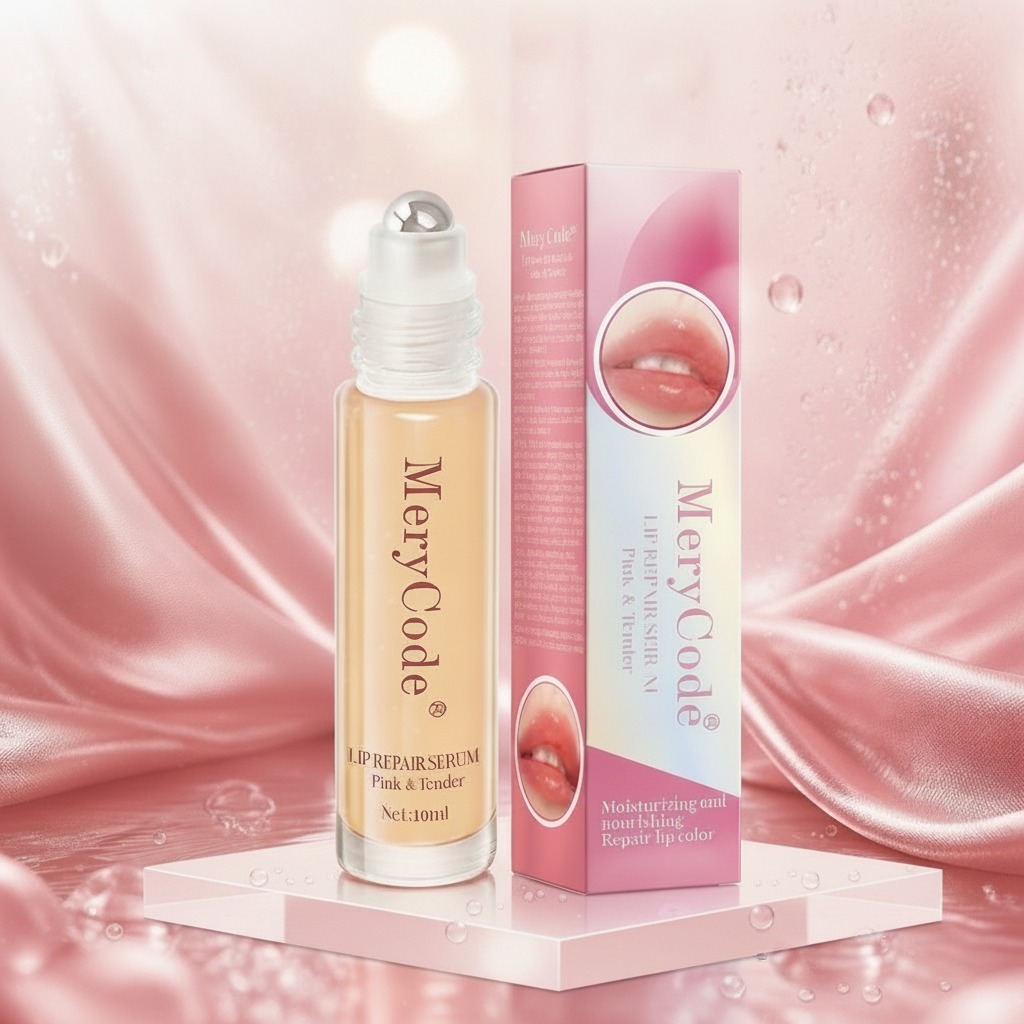 Восстанавливающая сыворотка для губ RoseBlush с ароматом для ежедневного ухода