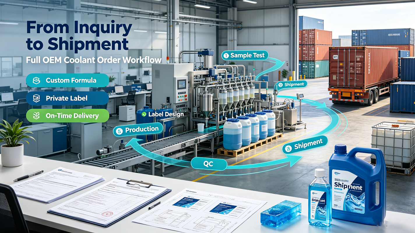 OEM Coolant Order Process: What Buyers Need to Know