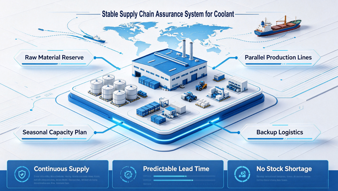 coolant stable supply chain
