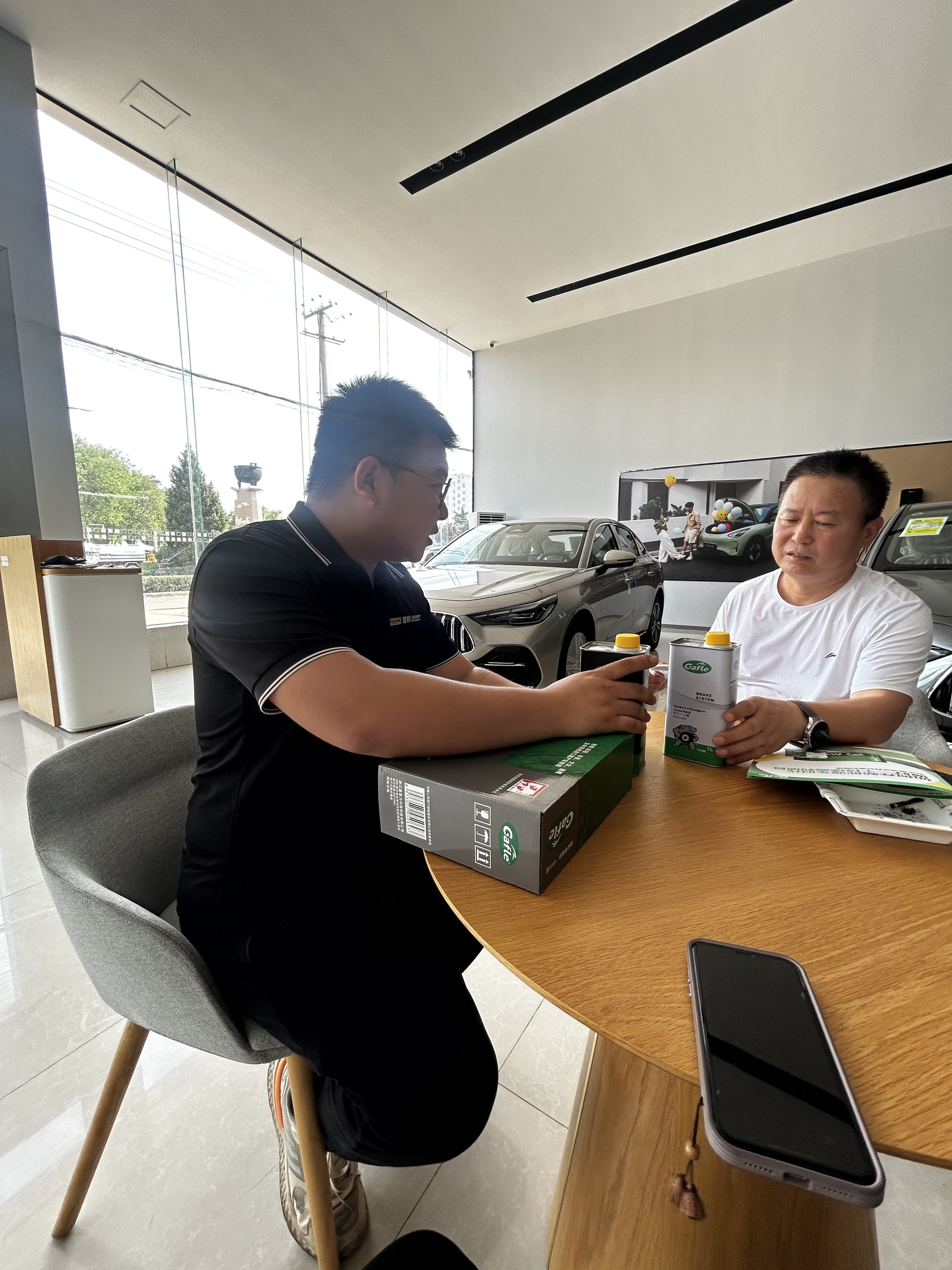 Gafle Supported Local Service Partner in Xingyi, Guizhou with Brake Fluid Training and Workshop Development