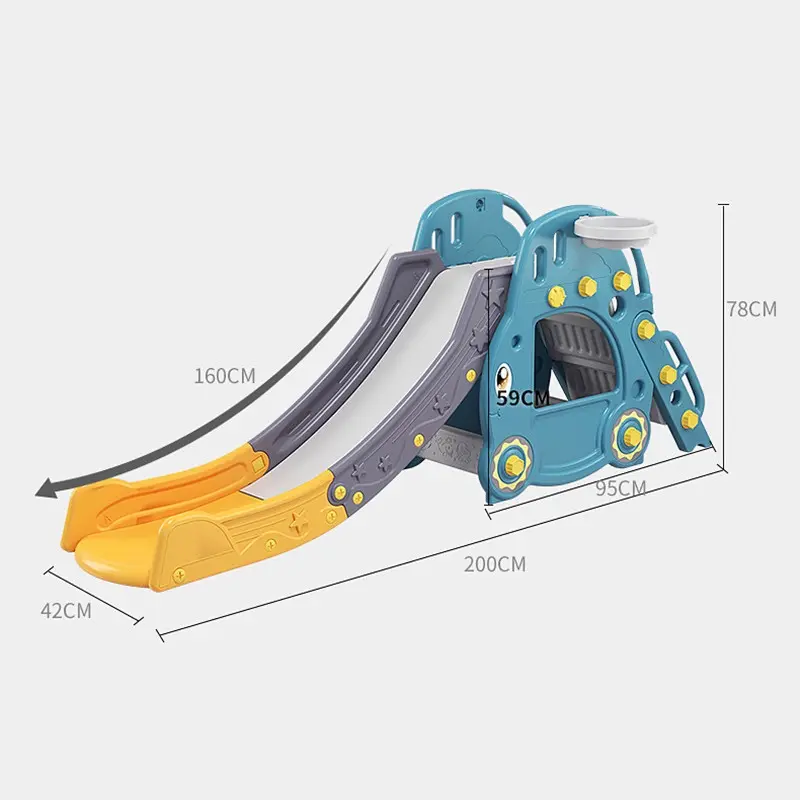 Car Shaped Kids Slide Manufacturer