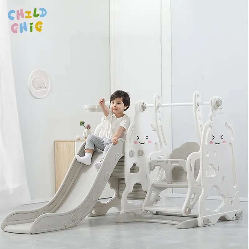 3 In 1 Kids Slide Swing Set Wholesaler