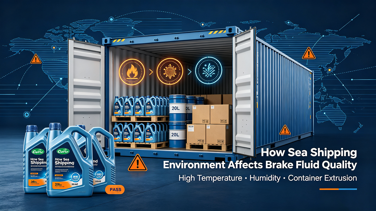 How Sea Shipping Environment Affects Brake Fluid Quality & Packaging Safety How Sea Shipping Environment Affects Brake Fluid Quality & Packaging Safety