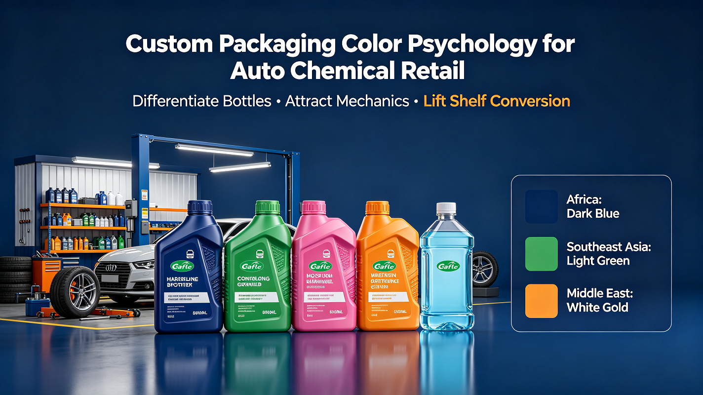 Custom Packaging Color Psychology for Auto Chemical Retail