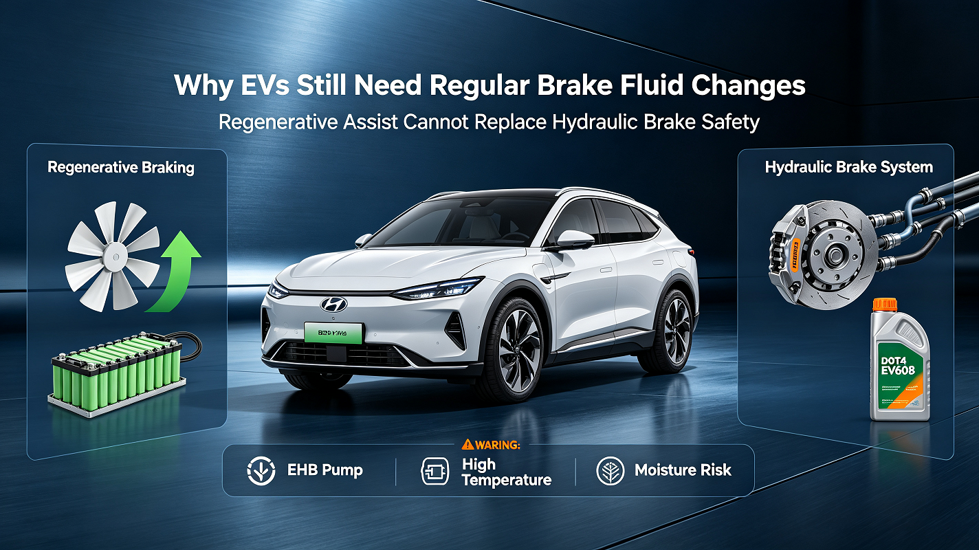 Why Do Electric Vehicles Still Need Regular Brake Fluid Replacement?