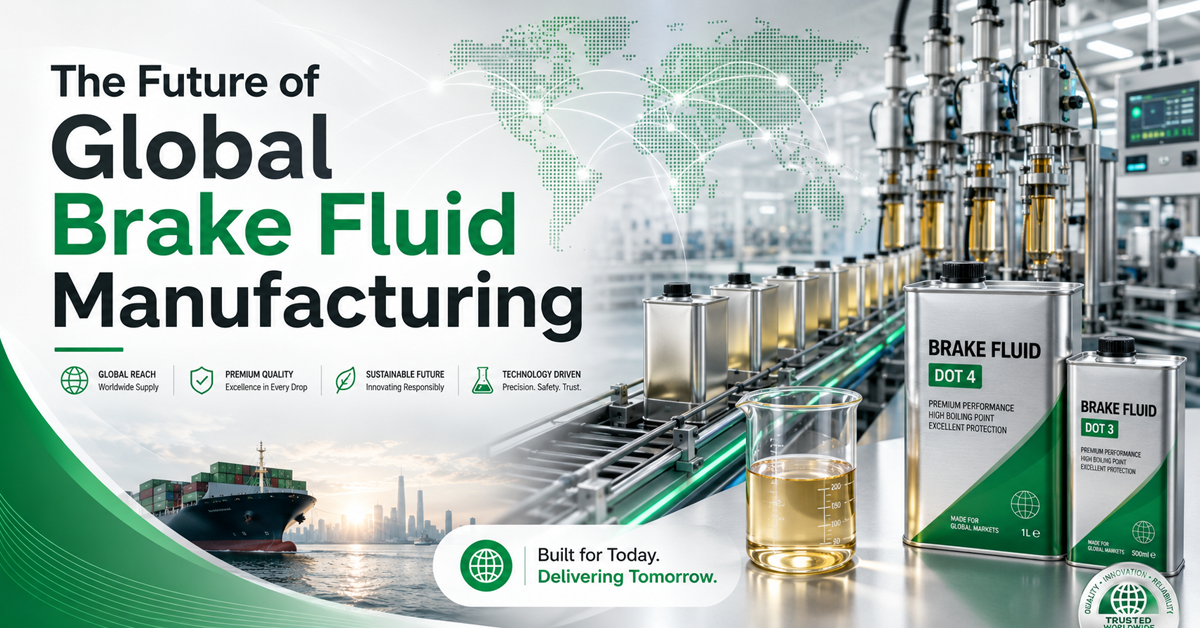 The Future of Global Brake Fluid Manufacturing