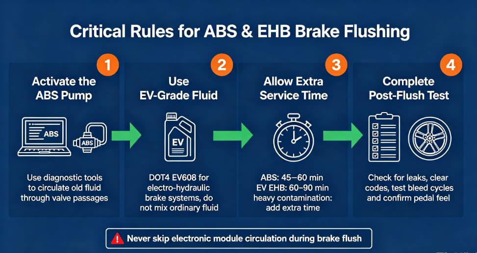 brake‑flushing