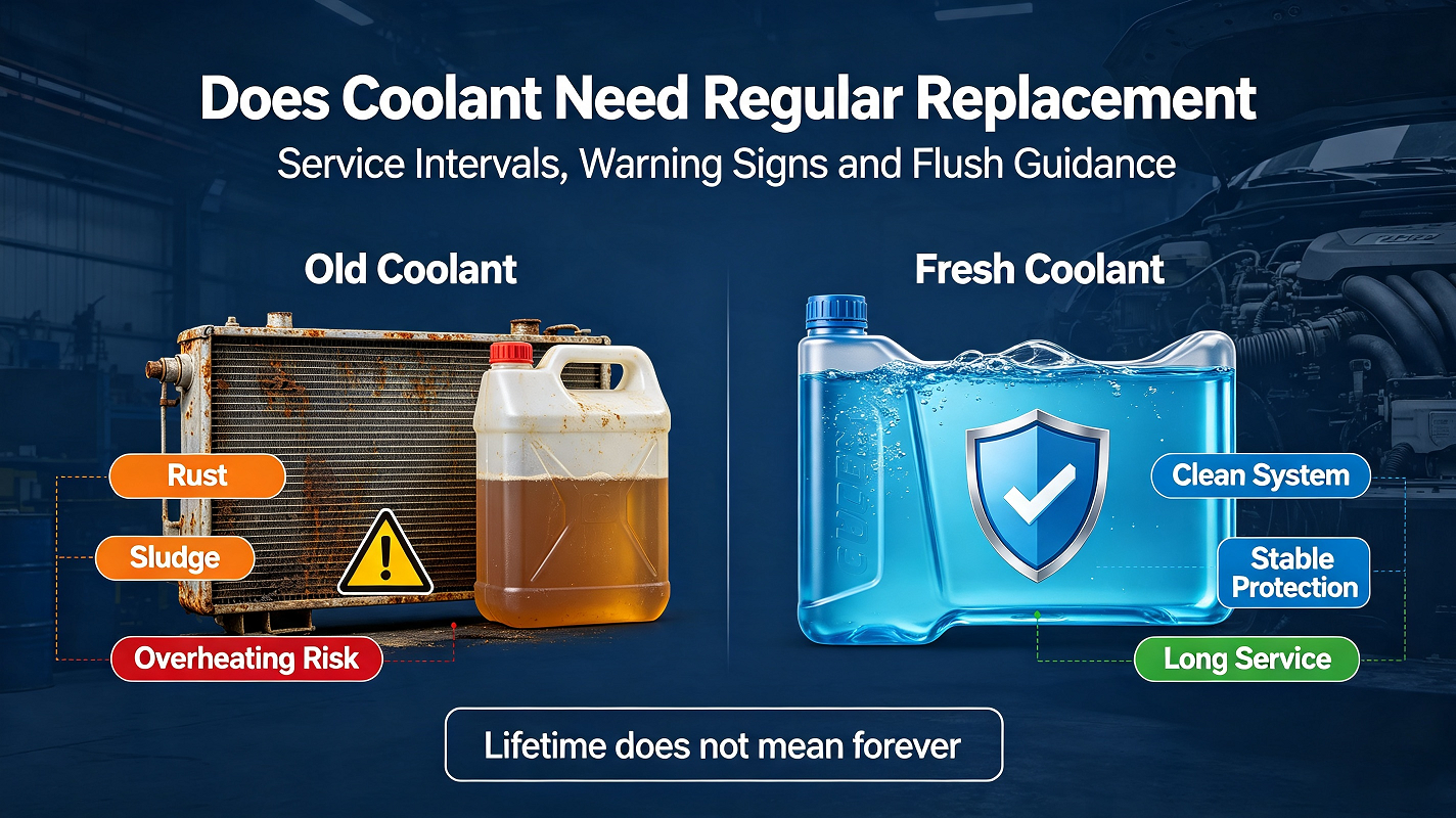 Does Coolant Need Regular Replacement? Does Coolant Need Regular Replacement?
