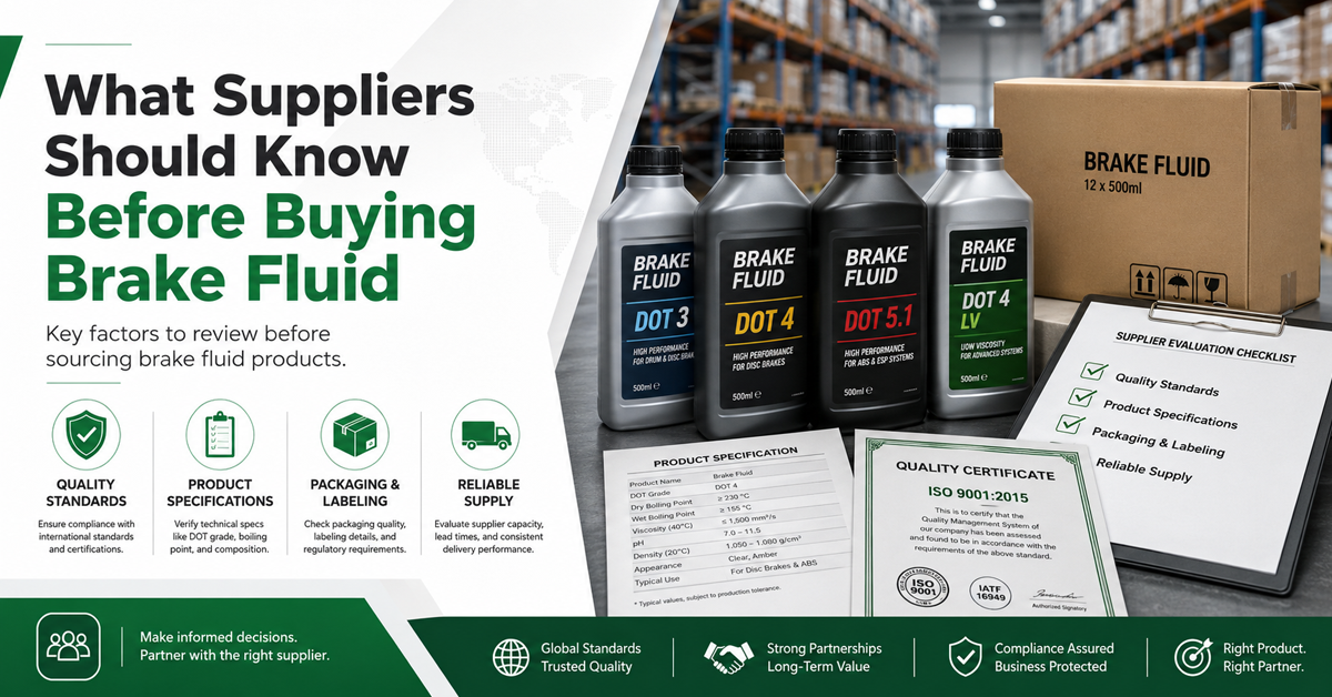 What Importers Should Know Before Buying Brake Fluid?