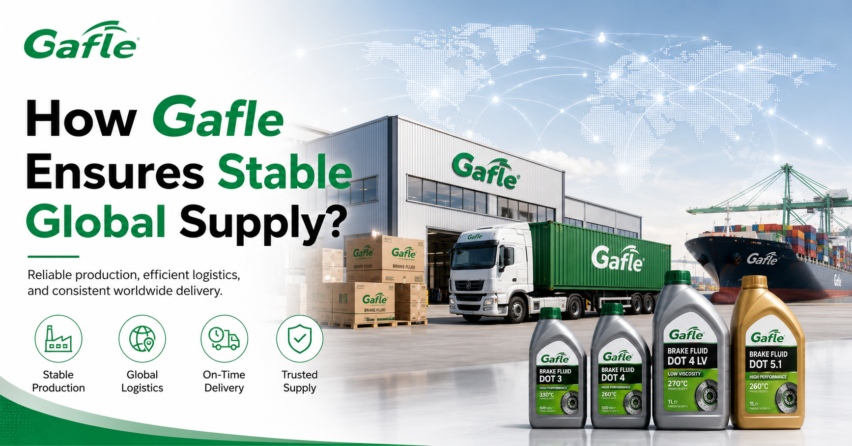 How Gafle Ensures Stable Global Supply?