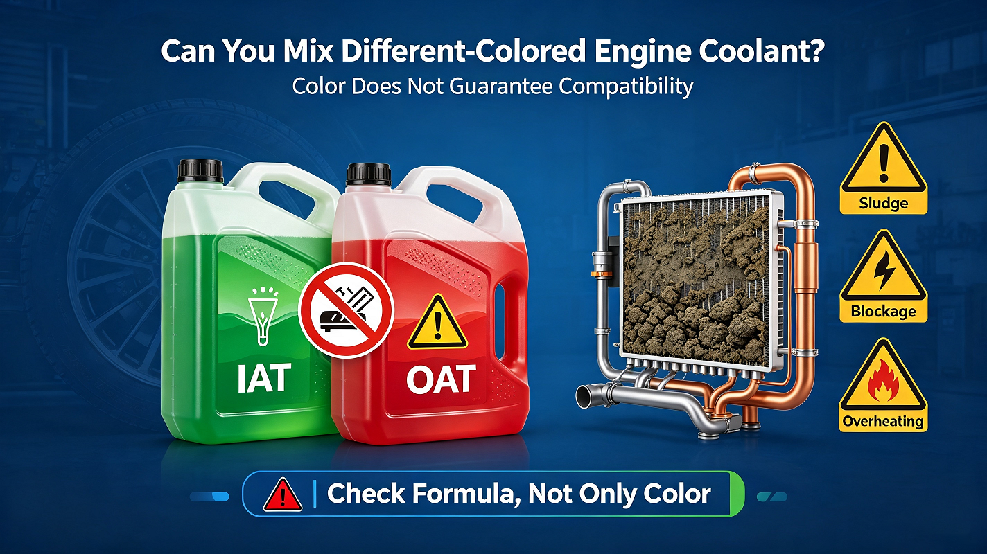Can You Mix Different‑Colored Engine Coolant? Can You Mix Different‑Colored Engine Coolant?